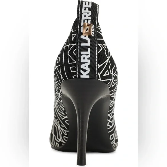 Karl Lagerfeld Royale Pointed Toe Pump - Picture 2 of 11